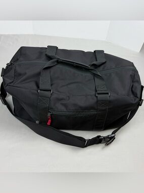 DSPTCH Black Weekender Duffle Bag Made in USA Ballistic Nylon